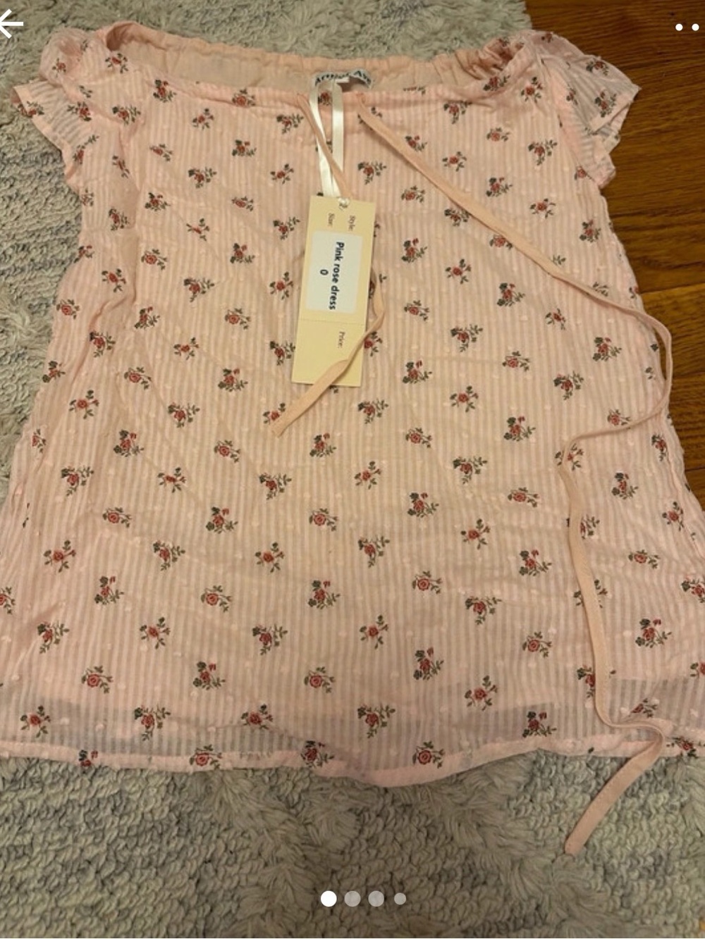 Arthur Ave Pink Rose Dress